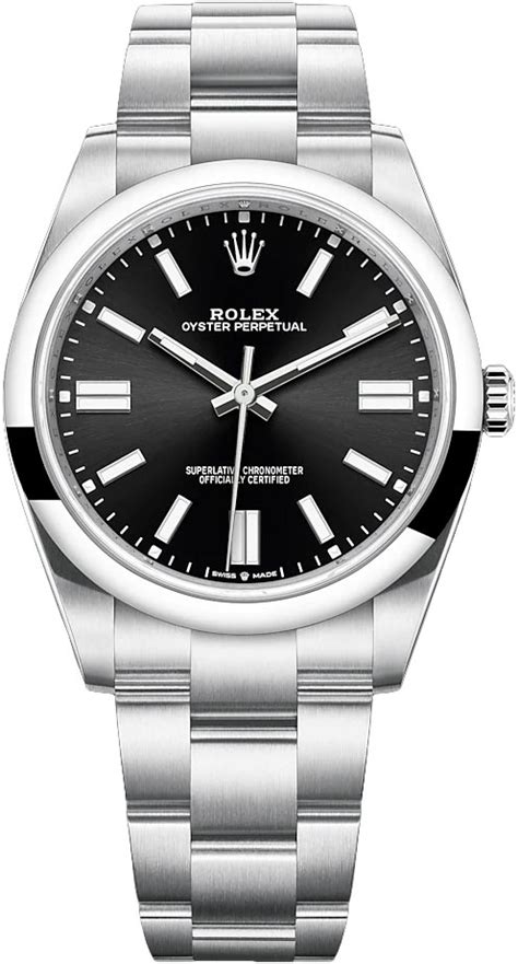 rolex oyster perpetual mens black|rolex oyster perpetual color chart.